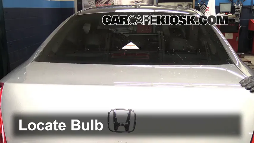 2010 Honda Accord EX-L 2.4L 4 Cyl. Coupe (2 Door) Lights Center Brake Light (replace bulb)